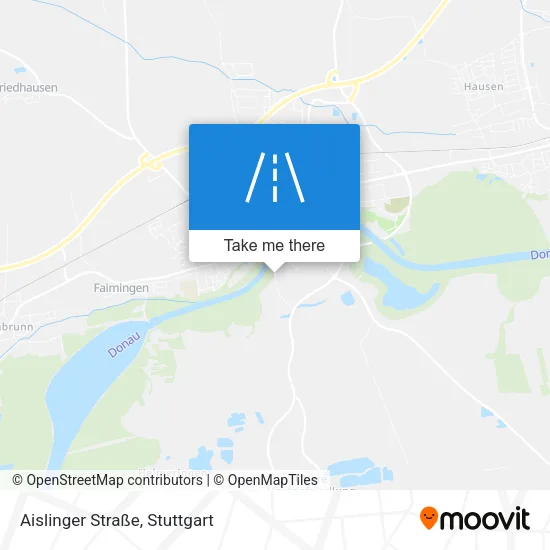 Aislinger Straße map