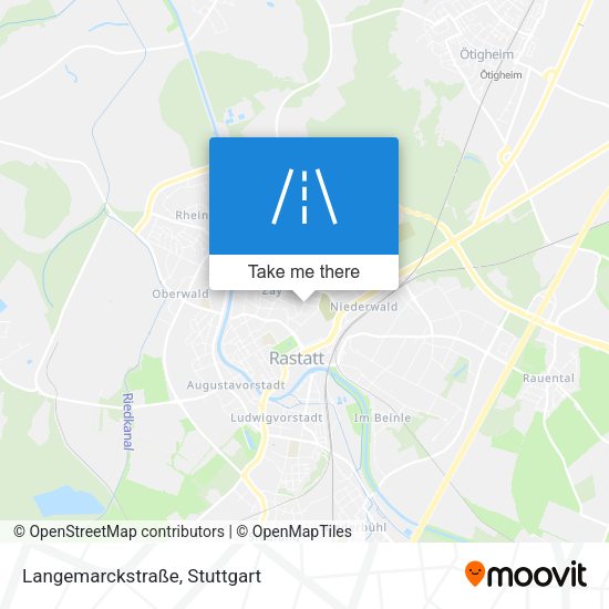 Карта Langemarckstraße
