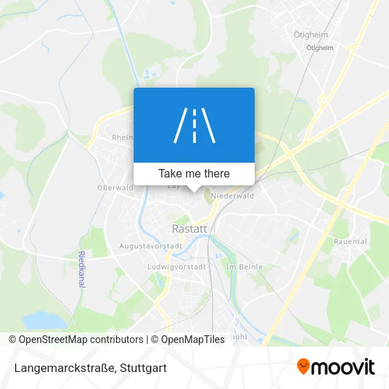 Карта Langemarckstraße