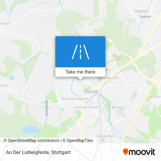 Карта An Der Ludwigfeste