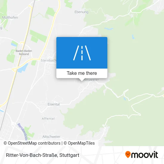 Ritter-Von-Bach-Straße map