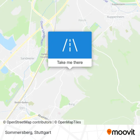 Карта Sommersberg