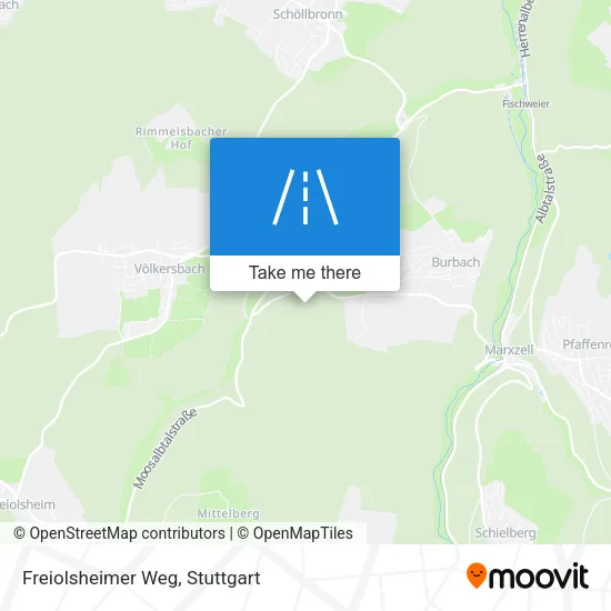 Карта Freiolsheimer Weg
