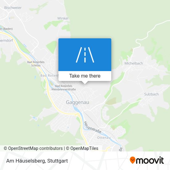Am Häuselsberg map
