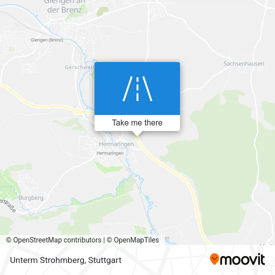 Карта Unterm Strohmberg