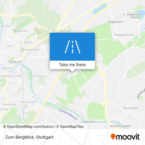 Карта Zum Bergblick