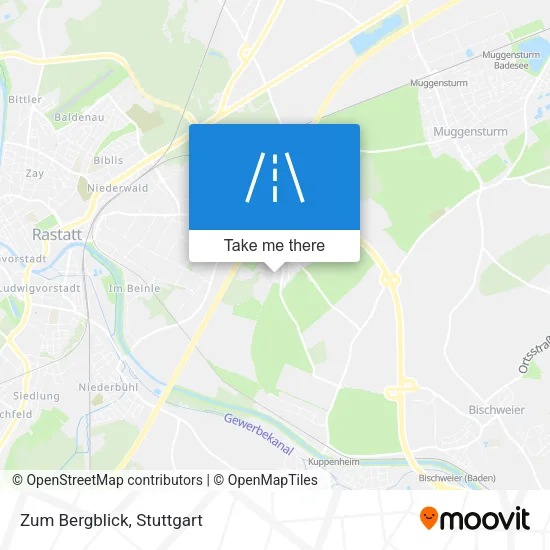 Карта Zum Bergblick