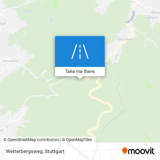 Wetterbergsweg map