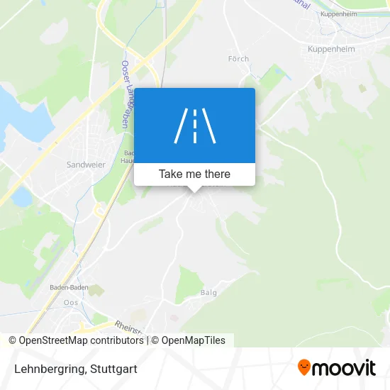 Карта Lehnbergring