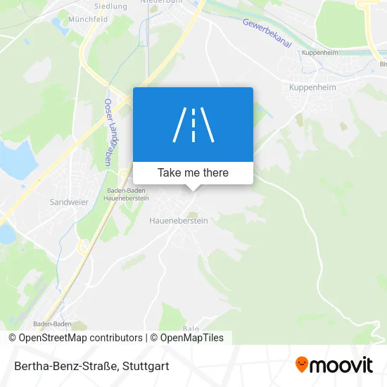 Карта Bertha-Benz-Straße