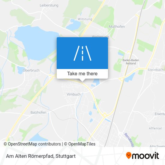 Am Alten Römerpfad map