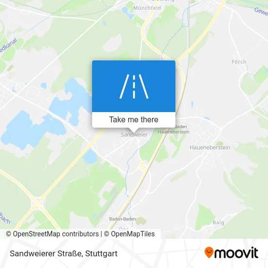 Карта Sandweierer Straße