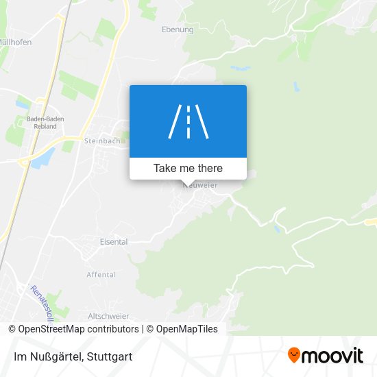 Im Nußgärtel map