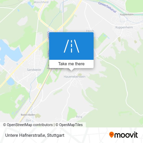 Untere Hafnerstraße map