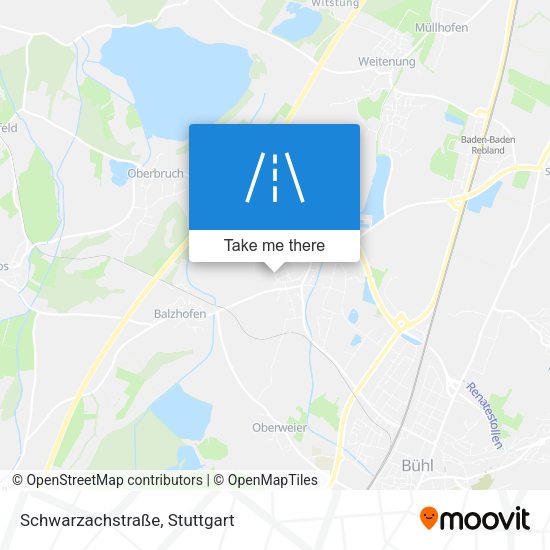 Schwarzachstraße map