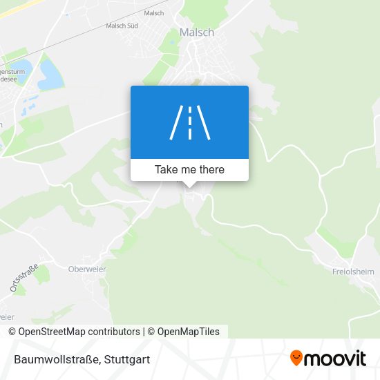 Baumwollstraße map