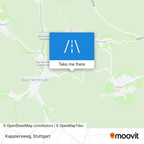 Карта Kapplersweg