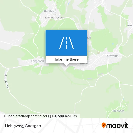 Карта Liebigweg