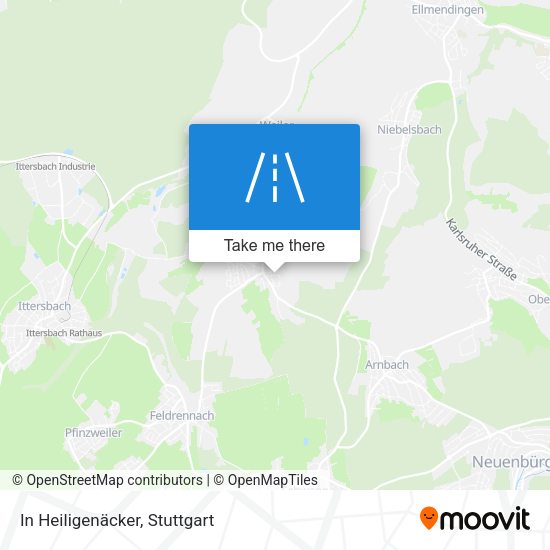 In Heiligenäcker map