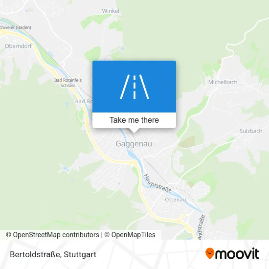 Карта Bertoldstraße