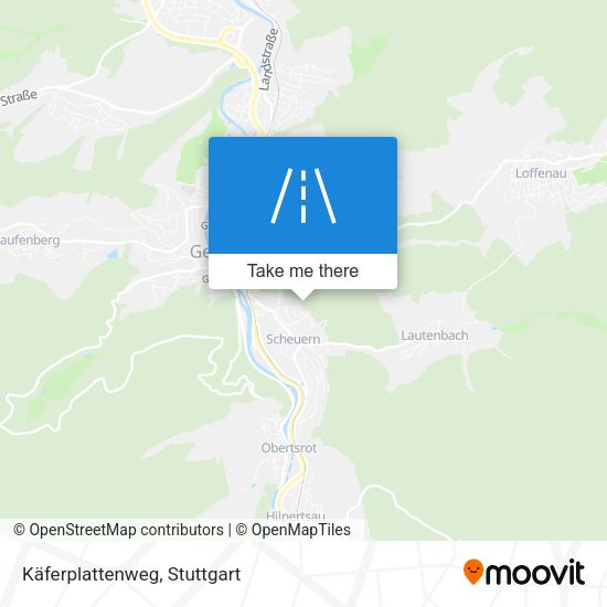 Käferplattenweg map