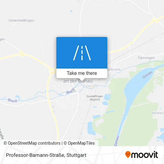 Карта Professor-Bamann-Straße