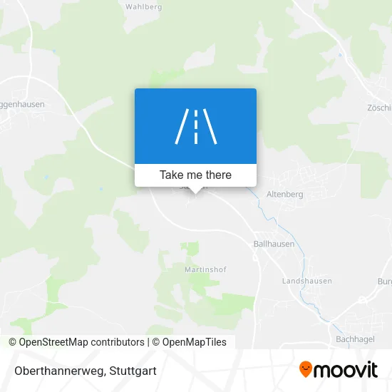 Карта Oberthannerweg