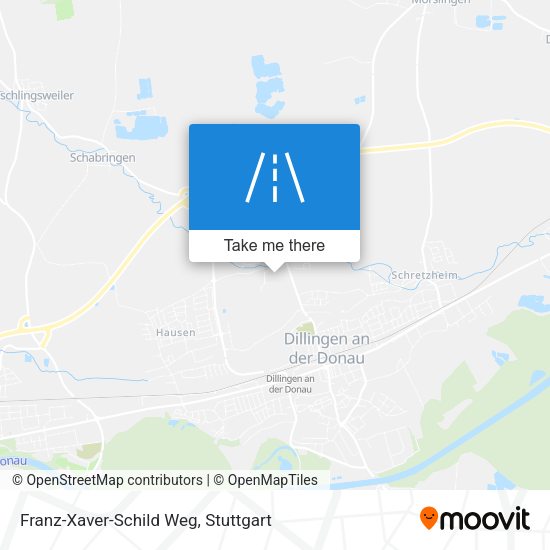 Franz-Xaver-Schild Weg map