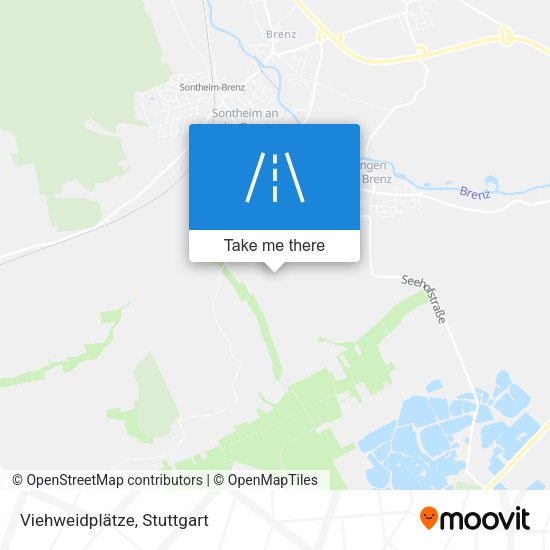 Viehweidplätze map