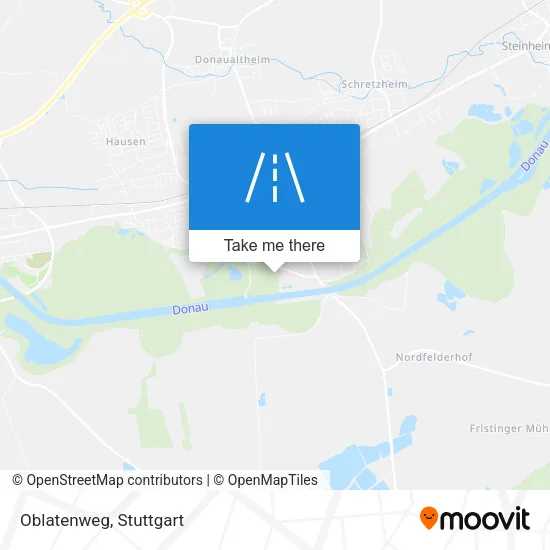 Карта Oblatenweg