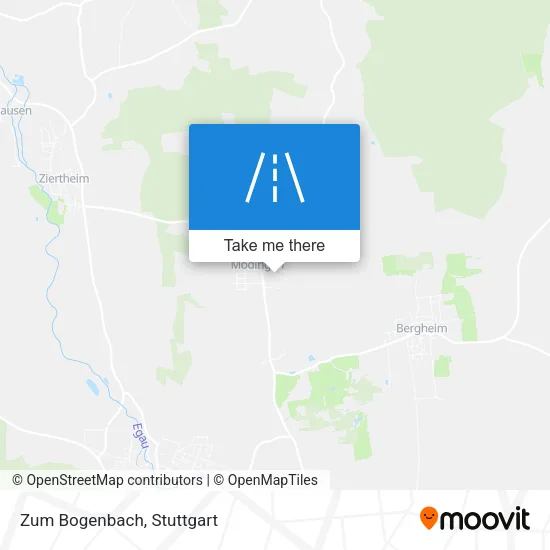Карта Zum Bogenbach