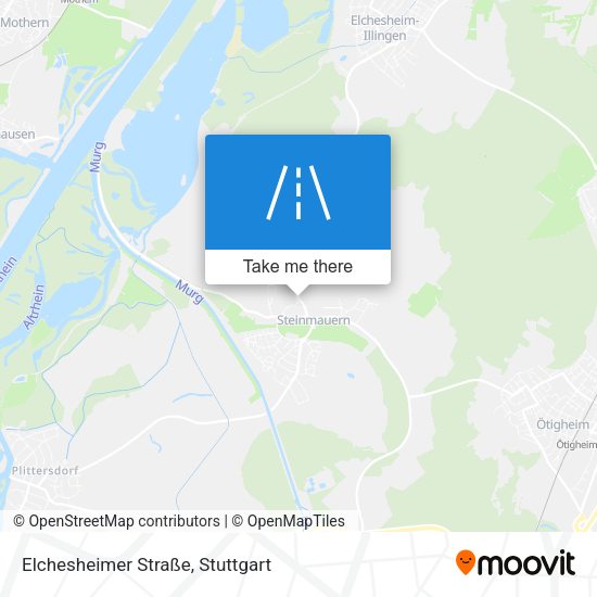 Elchesheimer Straße map