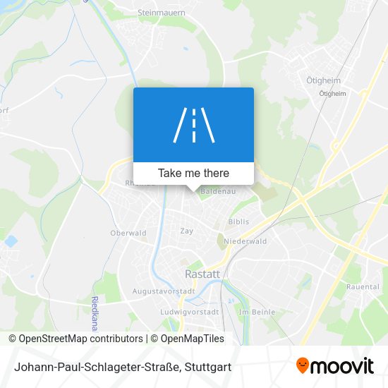 Johann-Paul-Schlageter-Straße map