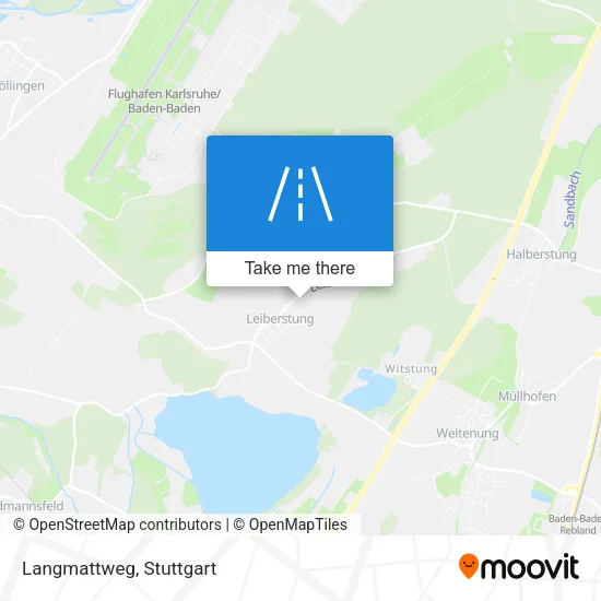Карта Langmattweg