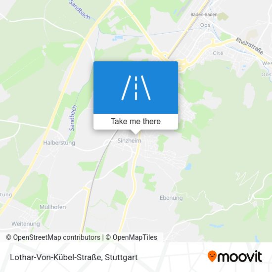 Lothar-Von-Kübel-Straße map