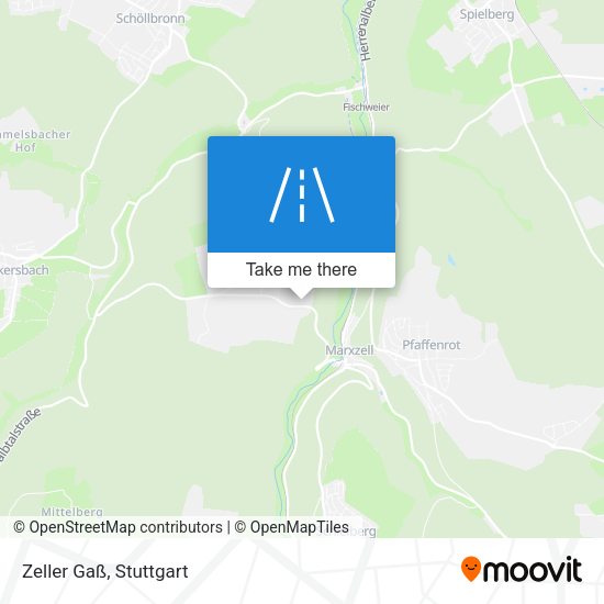 Карта Zeller Gaß