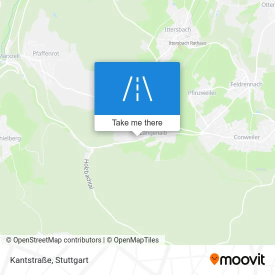 Карта Kantstraße