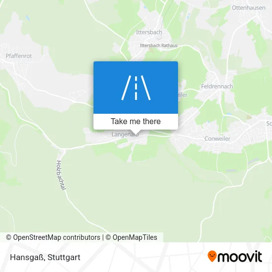 Карта Hansgaß