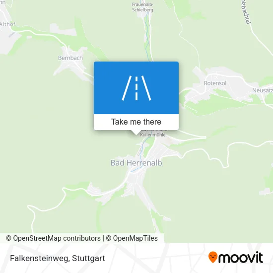 Карта Falkensteinweg