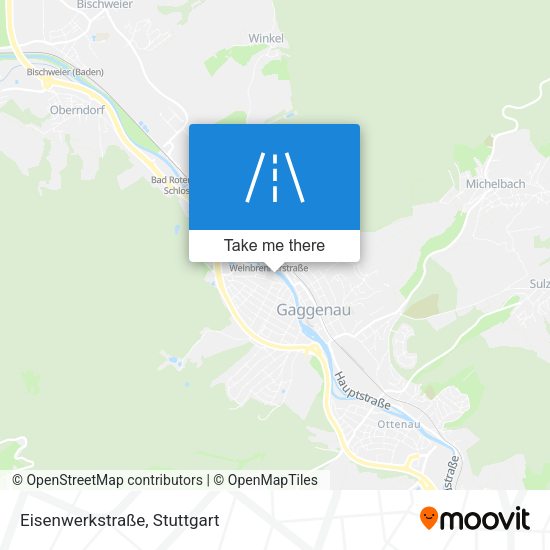 Eisenwerkstraße map