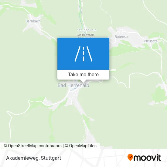 Карта Akademieweg
