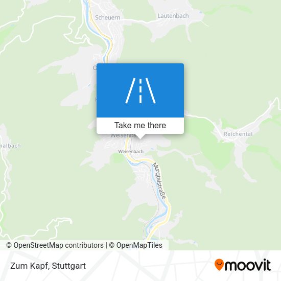 Карта Zum Kapf