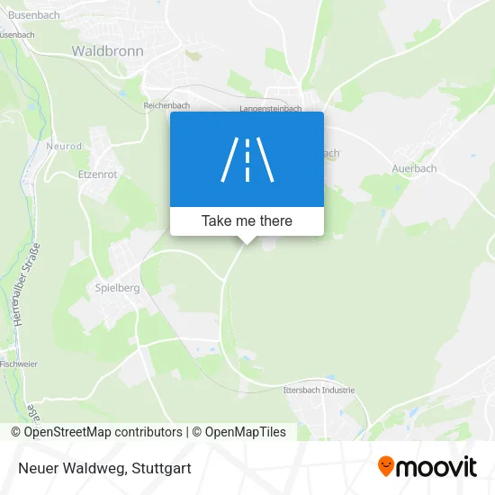 Карта Neuer Waldweg