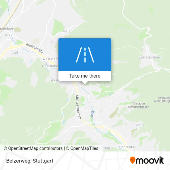 Карта Belzerweg