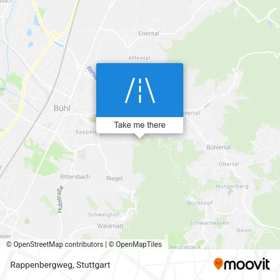 Карта Rappenbergweg