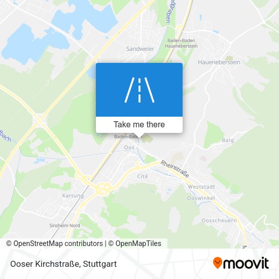 Ooser Kirchstraße map