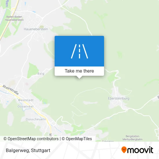 Карта Balgerweg