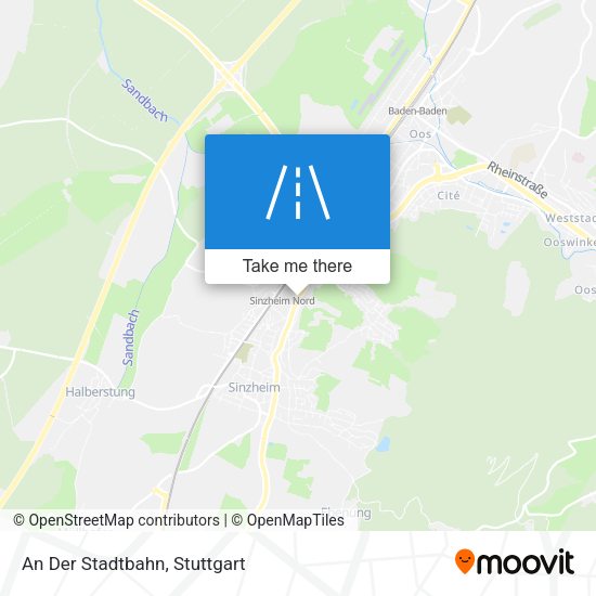 Карта An Der Stadtbahn