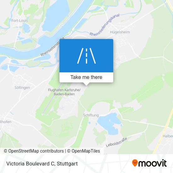 Карта Victoria Boulevard C