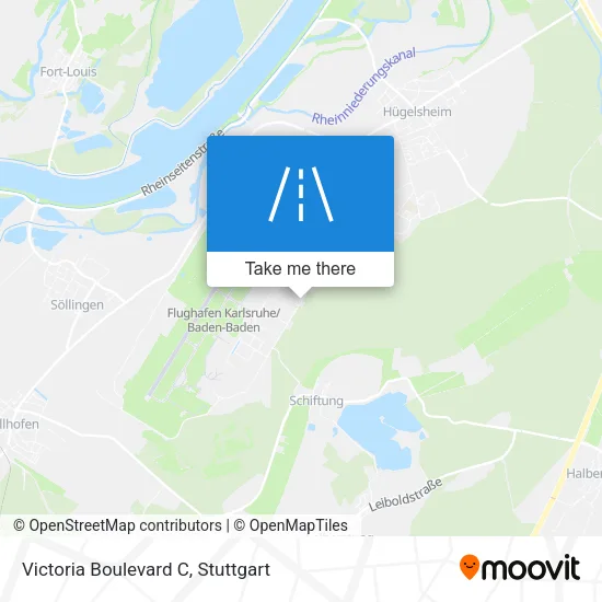Карта Victoria Boulevard C